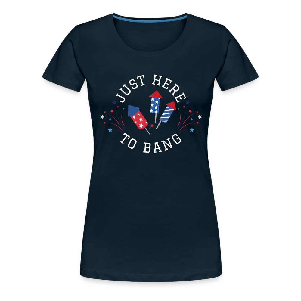 Here to BangT-Shirt - deep navy
