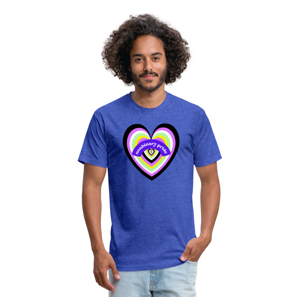 Nonbinary Pride T-Shirt - heather royal