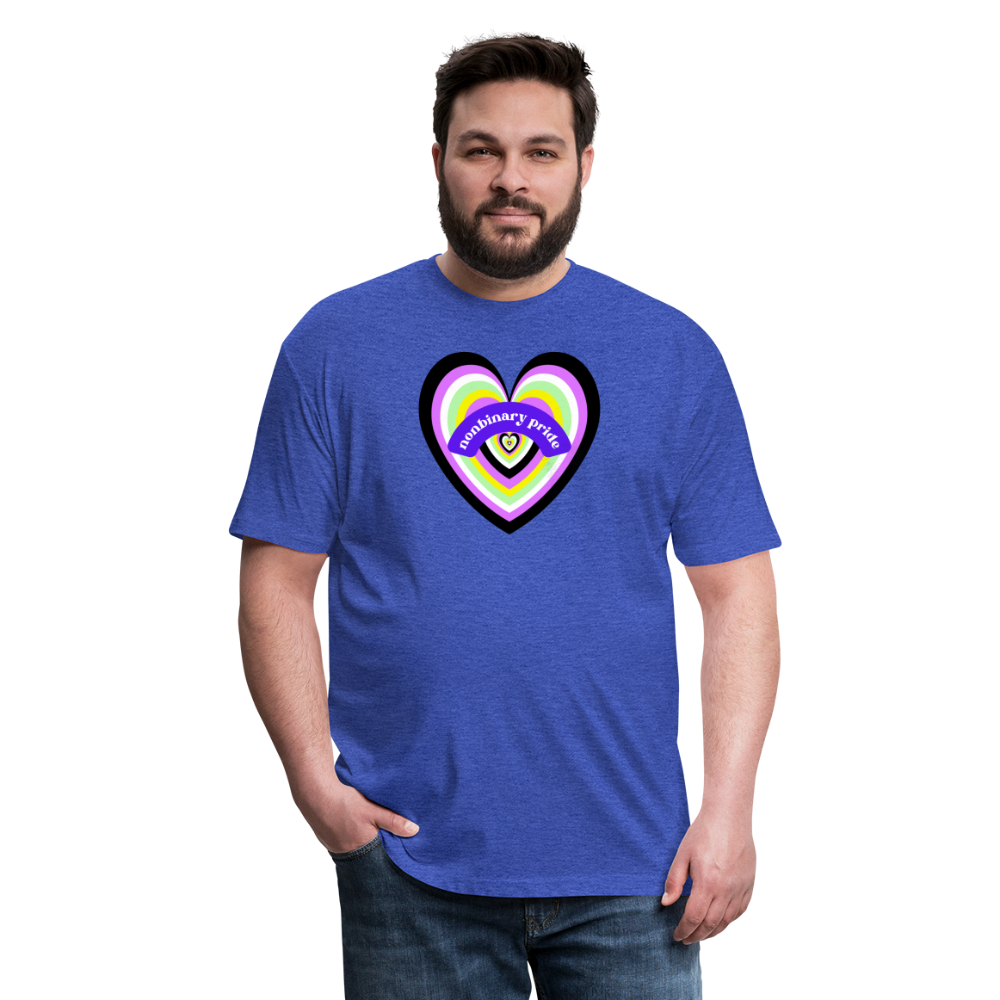 Nonbinary Pride T-Shirt - heather royal