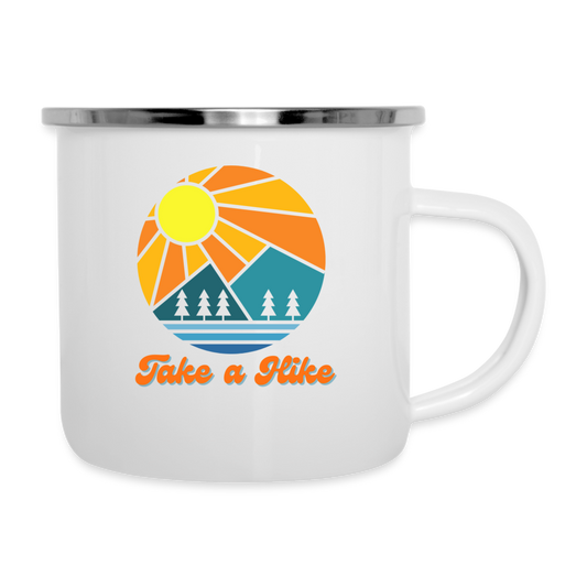 Take a Hike Camper Mug - white