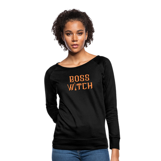 Boss Witch Crewneck Sweatshirt - black