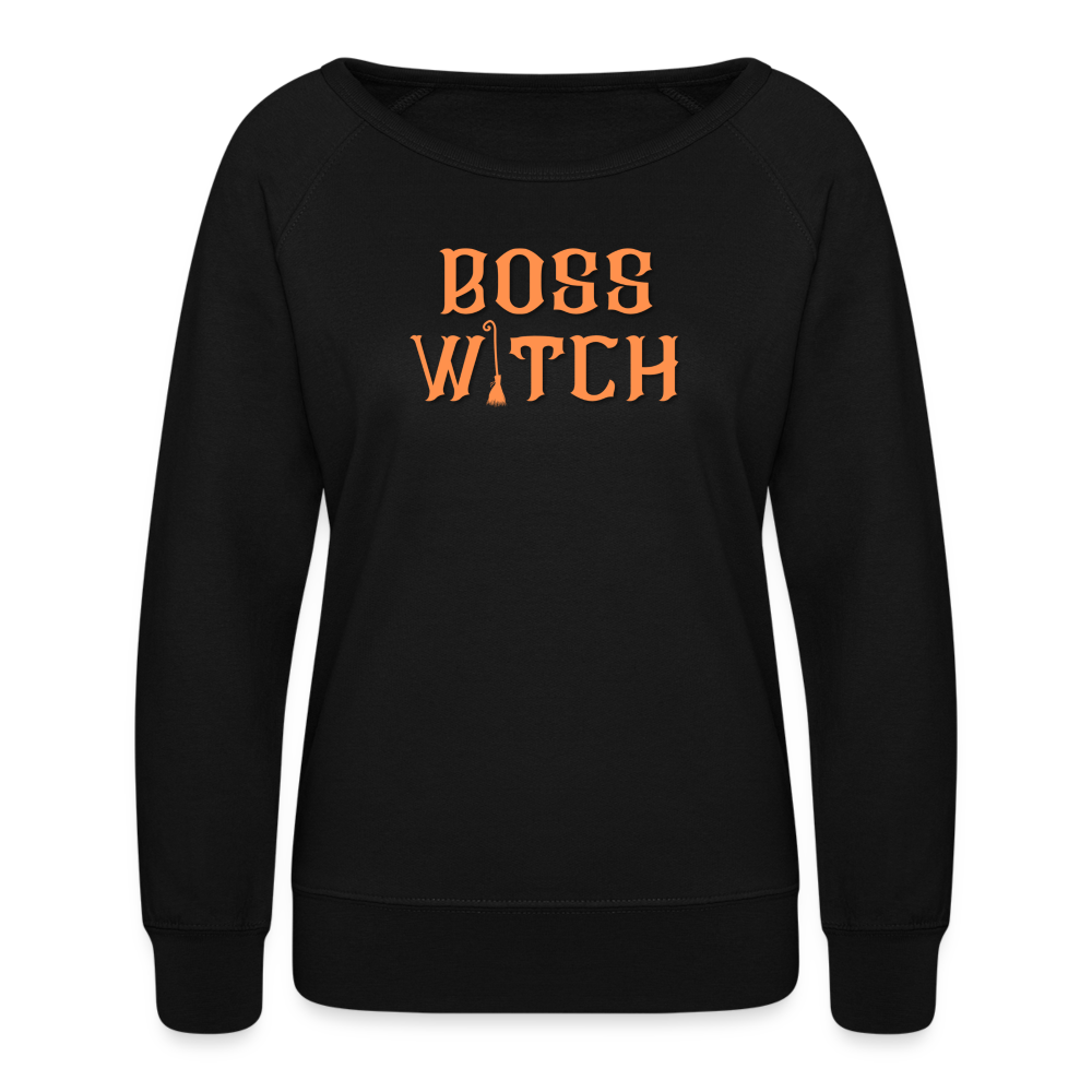 Boss Witch Crewneck Sweatshirt - black