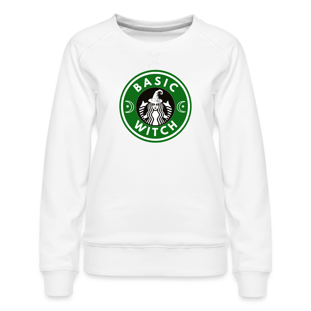 Basic Witch Sweatshirt - white
