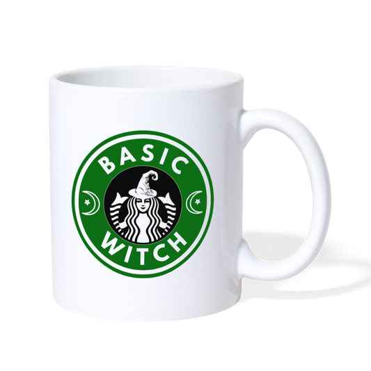 Basic Witch Mug - white