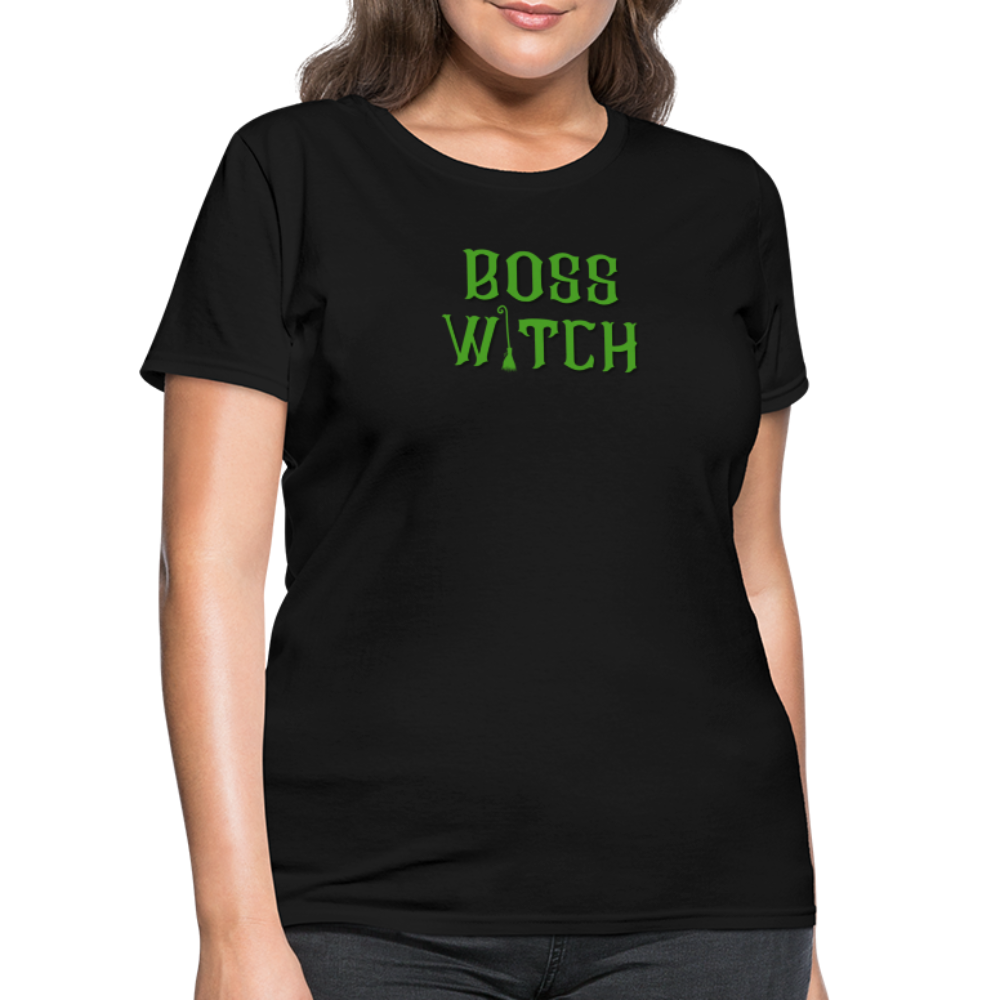 Boss Witch T-Shirt - black