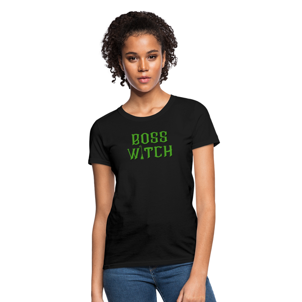 Boss Witch T-Shirt - black