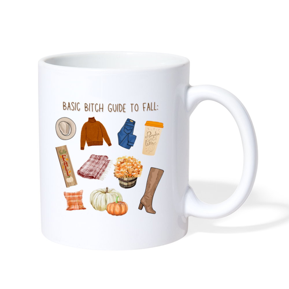 BB Guide to Fall Mug - white