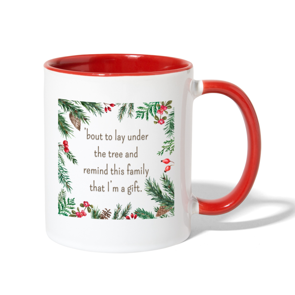 I'm a Gift Mug - white/red