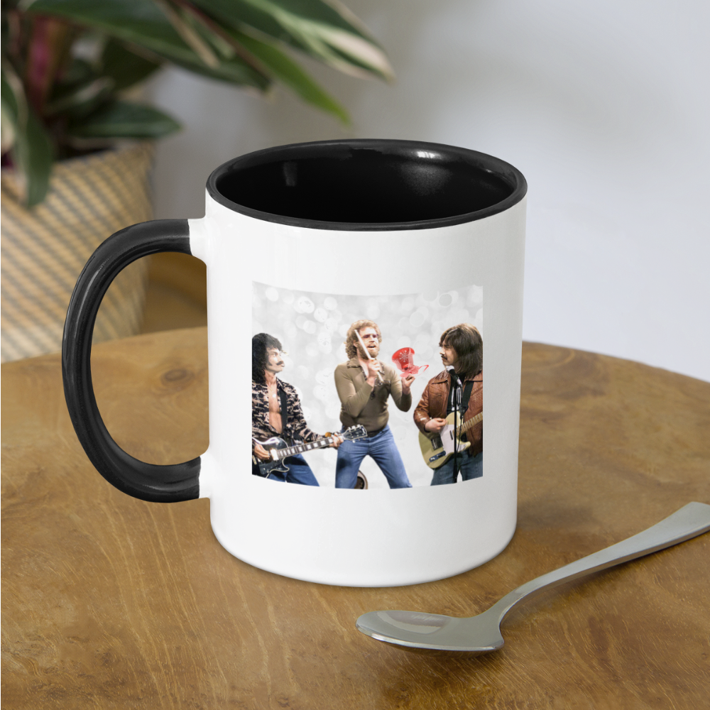 More Sleigh Bell Mug - white/black