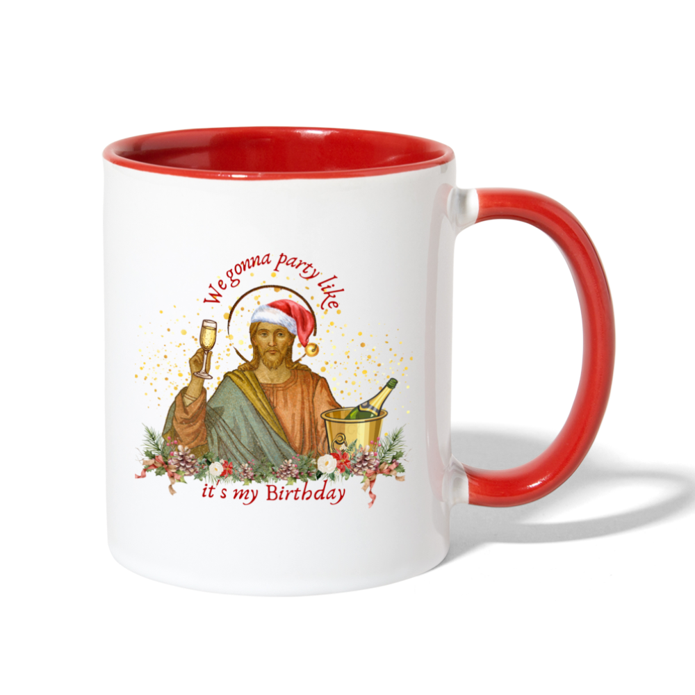 We Gonna Party Like Mug - white/red