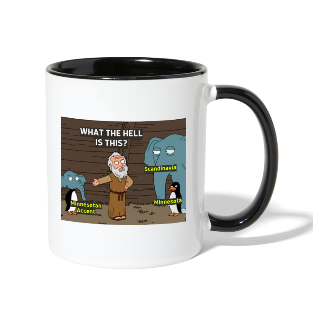 MN Accent Mug - white/black