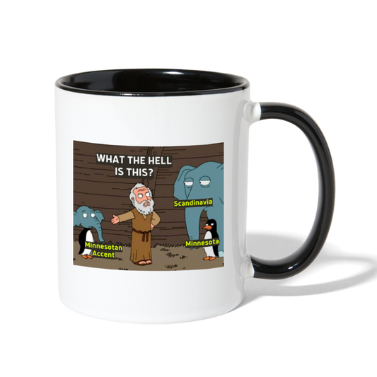 MN Accent Mug - white/black