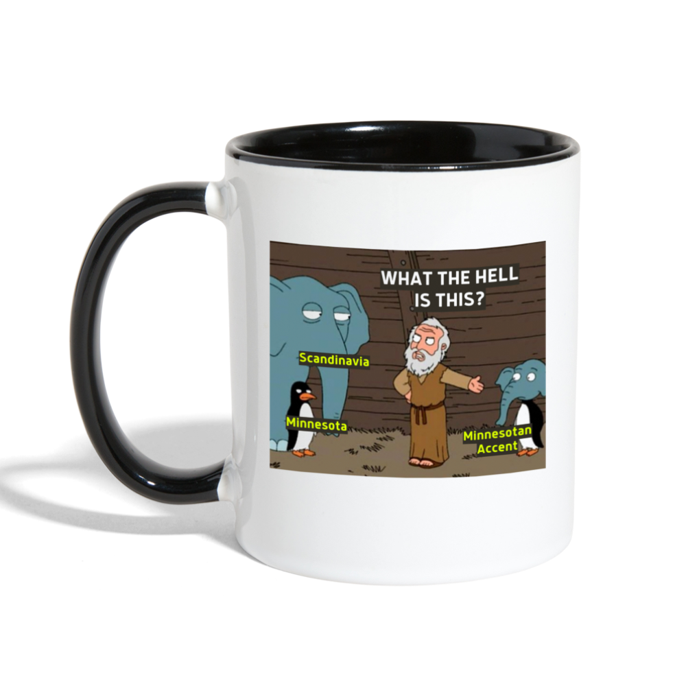 MN Accent Mug - white/black