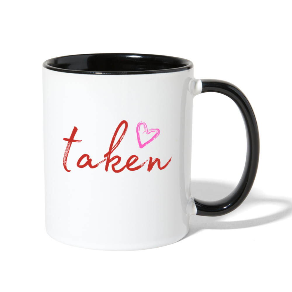Taken Mug - white/black