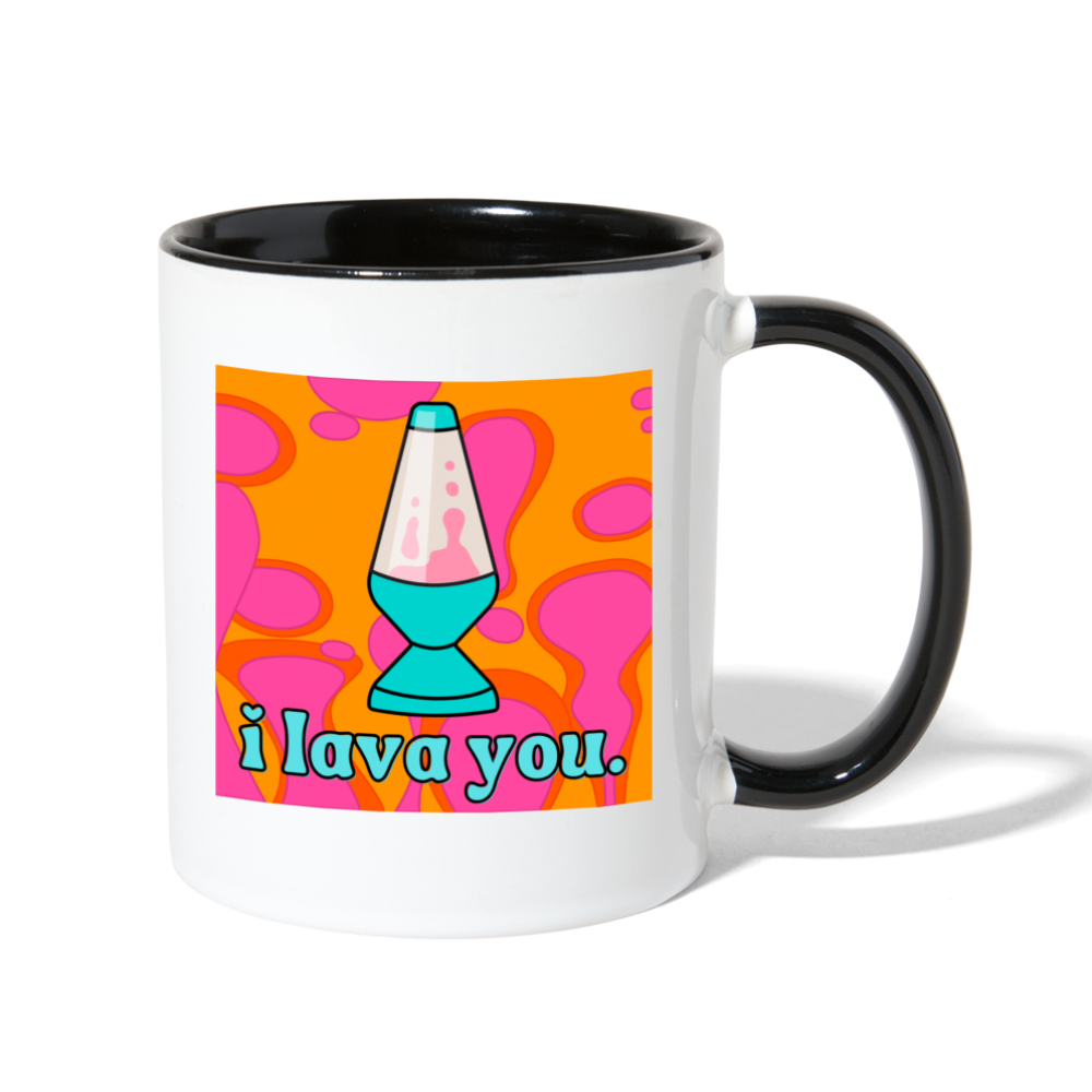 I Lava You - white/black