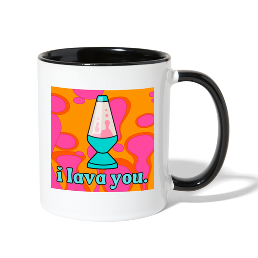 I Lava You - white/black