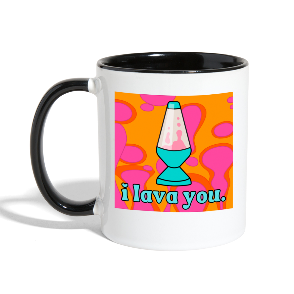 I Lava You - white/black