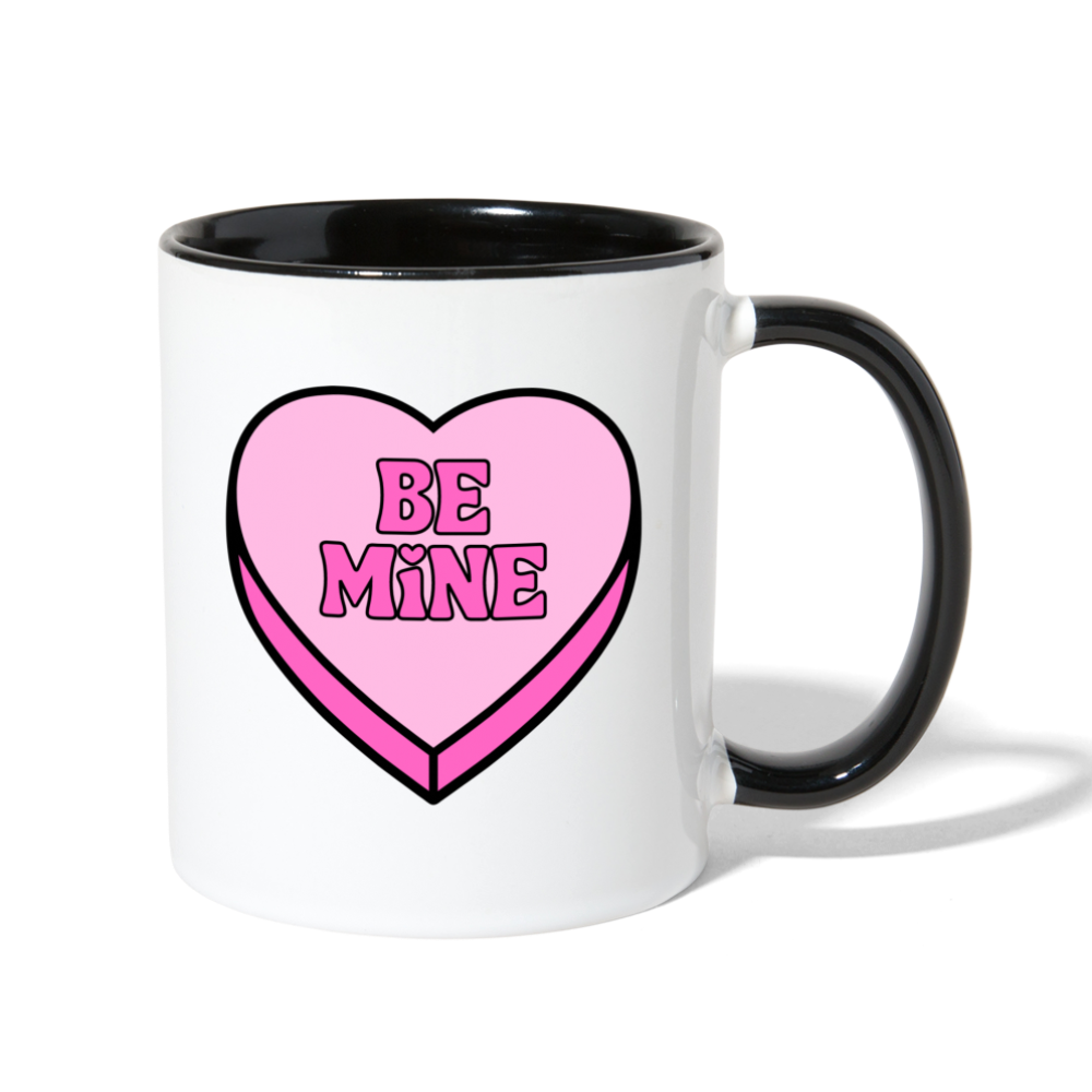 Be Mine Mug - white/black