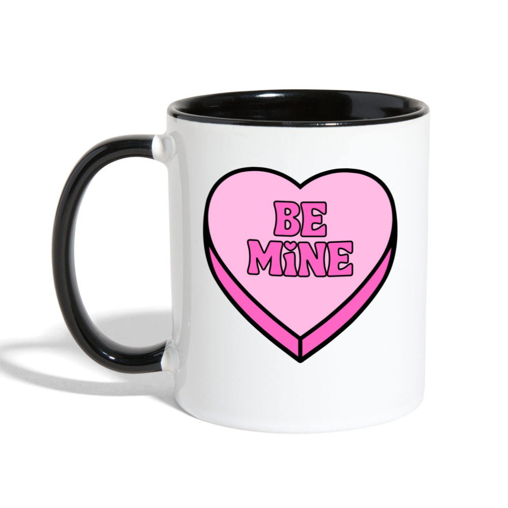 Be Mine Mug - white/black