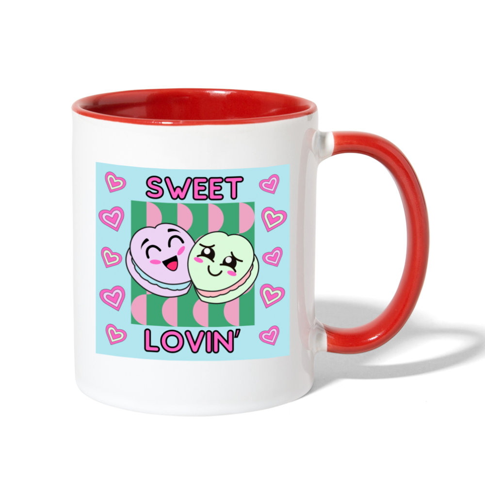 Sweet Lovin' Mug - white/red