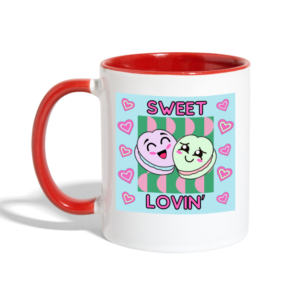 Sweet Lovin' Mug - white/red
