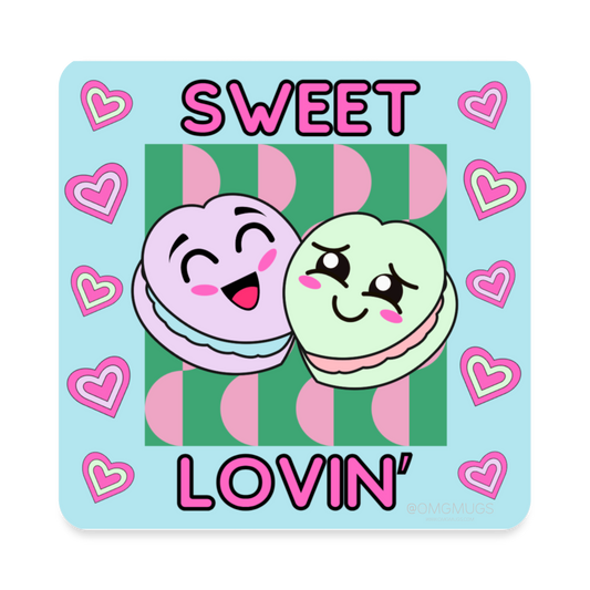 Sweet Lovin' Magnet - white