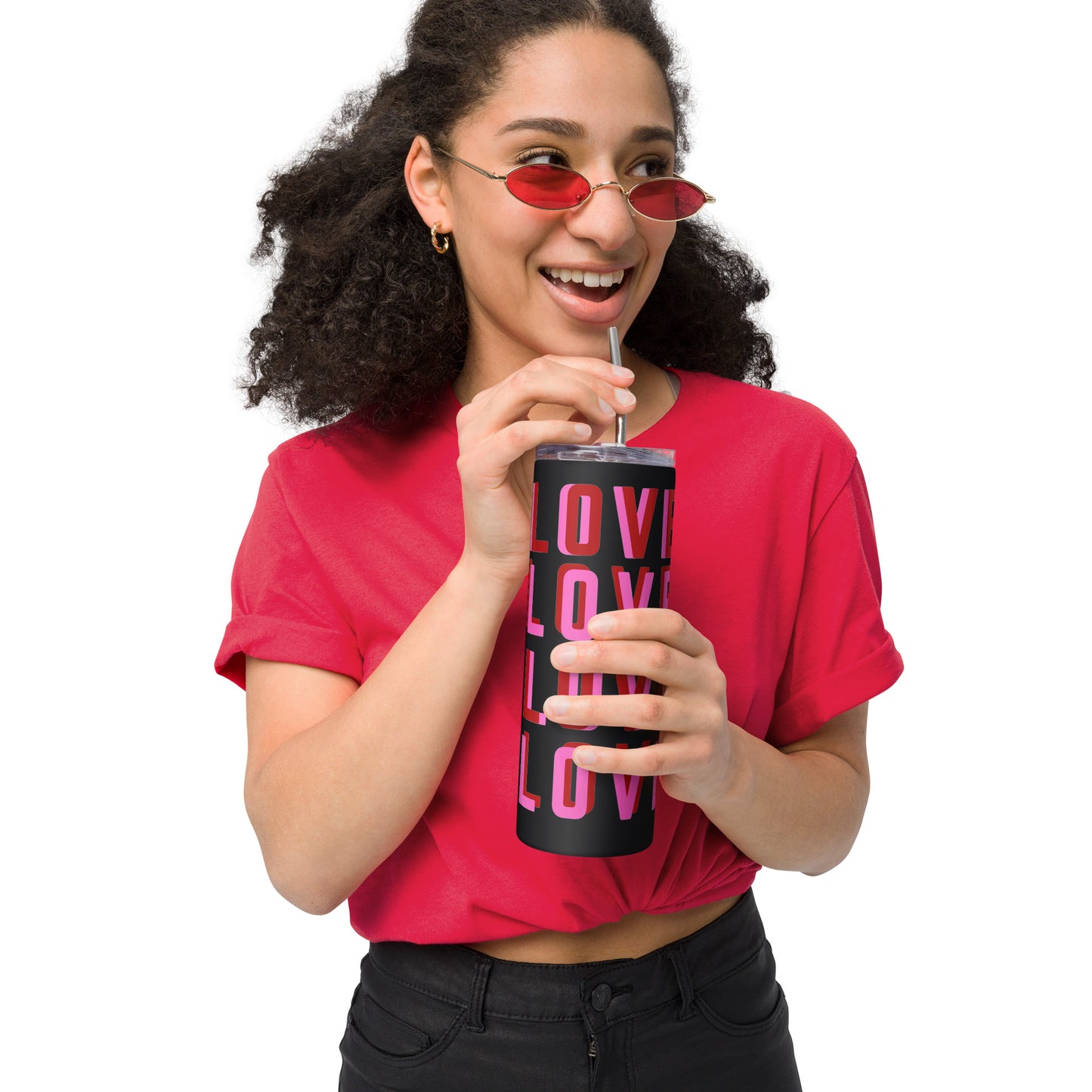 LOVE Stainless Steel tumbler