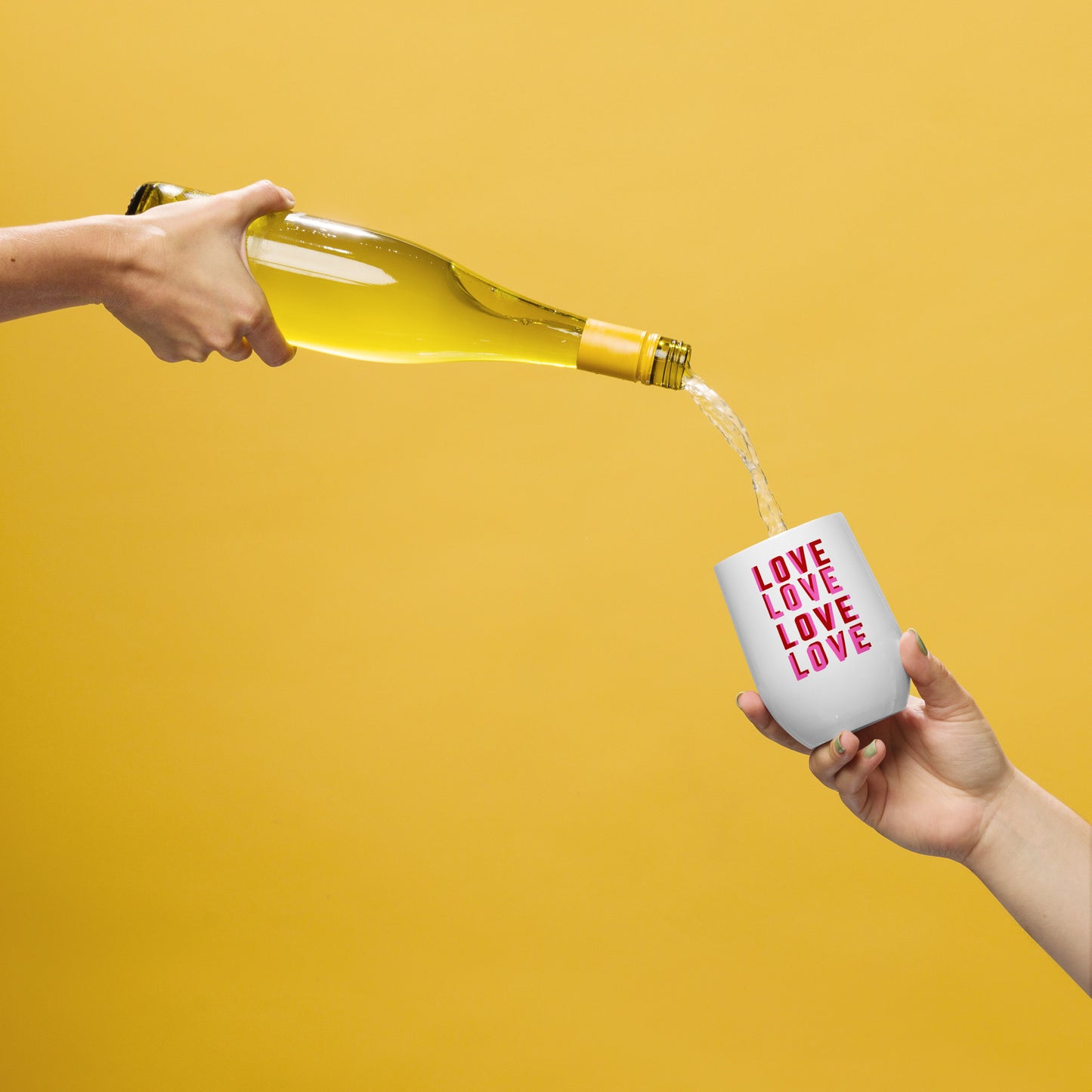 LOVE Wine Tumbler